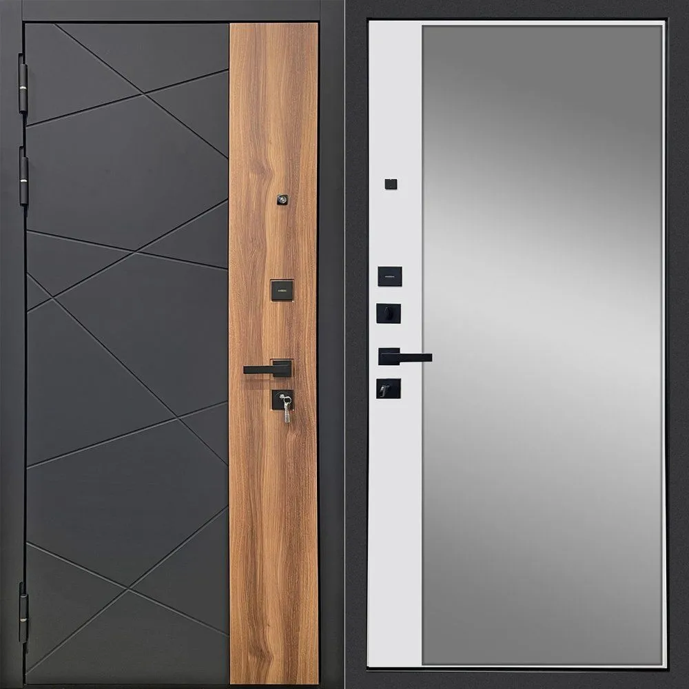 Фото Дверь Ратибор РАКУРС 3К ЗЕРКАЛО DIS006671